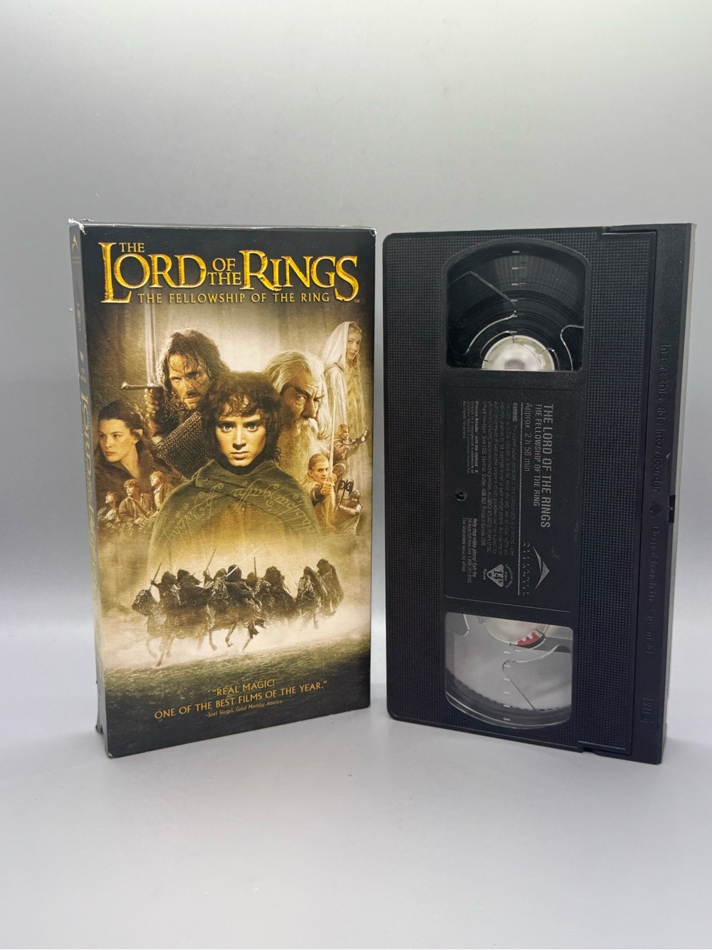The Lord of the Rings: The Fellowship of the Ring VHS Tape - 2001 Release